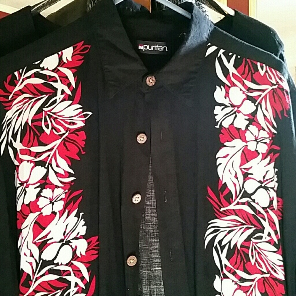 MEN'S HAWIHAIN BUTTON DOWN